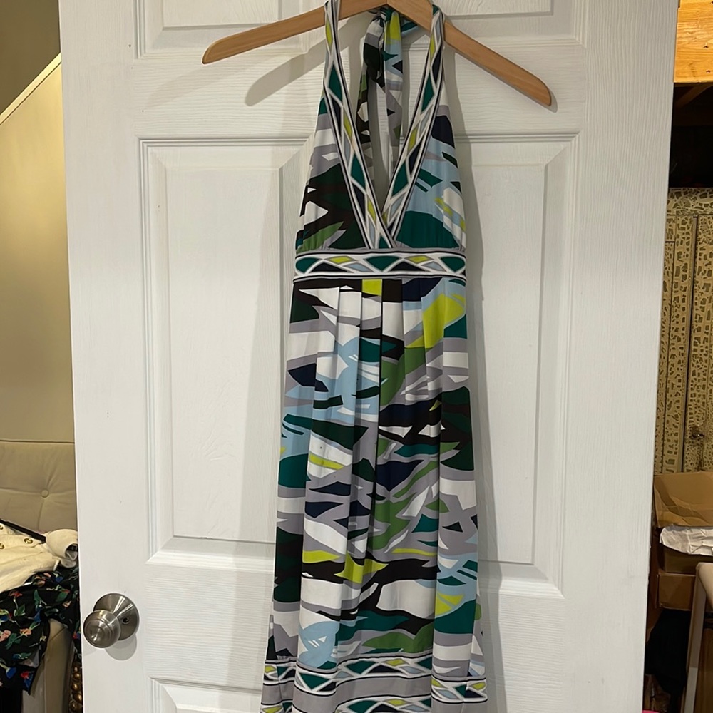 BCBG Maxazria Summer Sexy halter dress - M